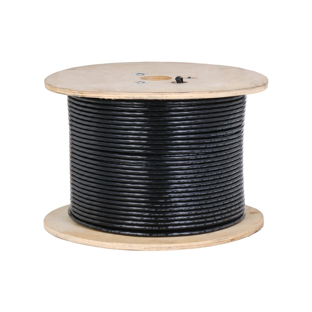 MICROTEK CAVO DI RETE MTK83PEB10 UTP CAT.5e NERO PVC/FRPE PER POZZETTATURA - immagine 2