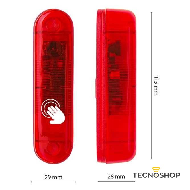 NOLOGO INTERRUTTORE A SFIORAMENTO FOTO-TOUCH 12/24V AC/DC - immagine 3