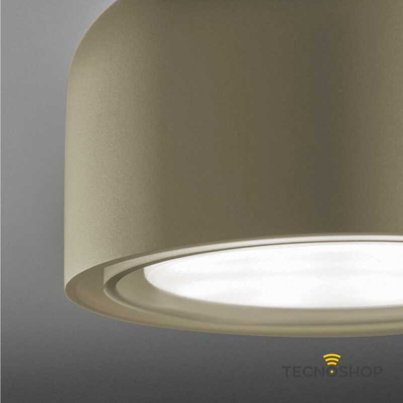 VIVIDA SOSPENSIONE "BOTTONE" 1xGX53 D.106mm SABBIA - immagine 3
