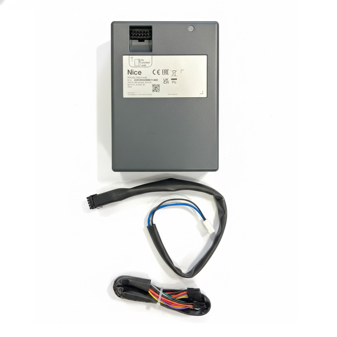NICE KIT BATTERIA TAMPONE 24V PSS124 CON CAVI DI COLLEGAMENTO - immagine 2