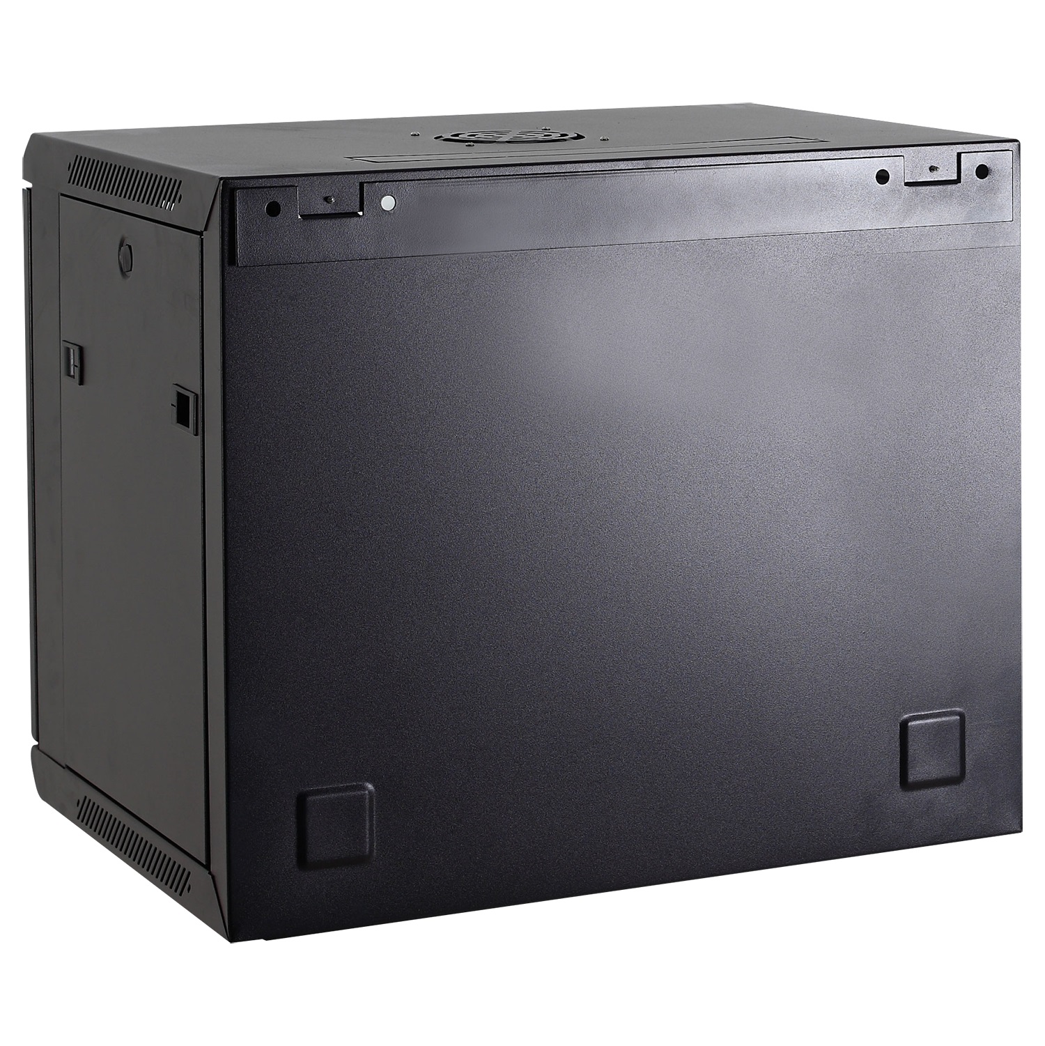 ARMADIO RACK A PARETE 12U 19" 600x600mm COMPLETO CON ACCESSORI - immagine 3