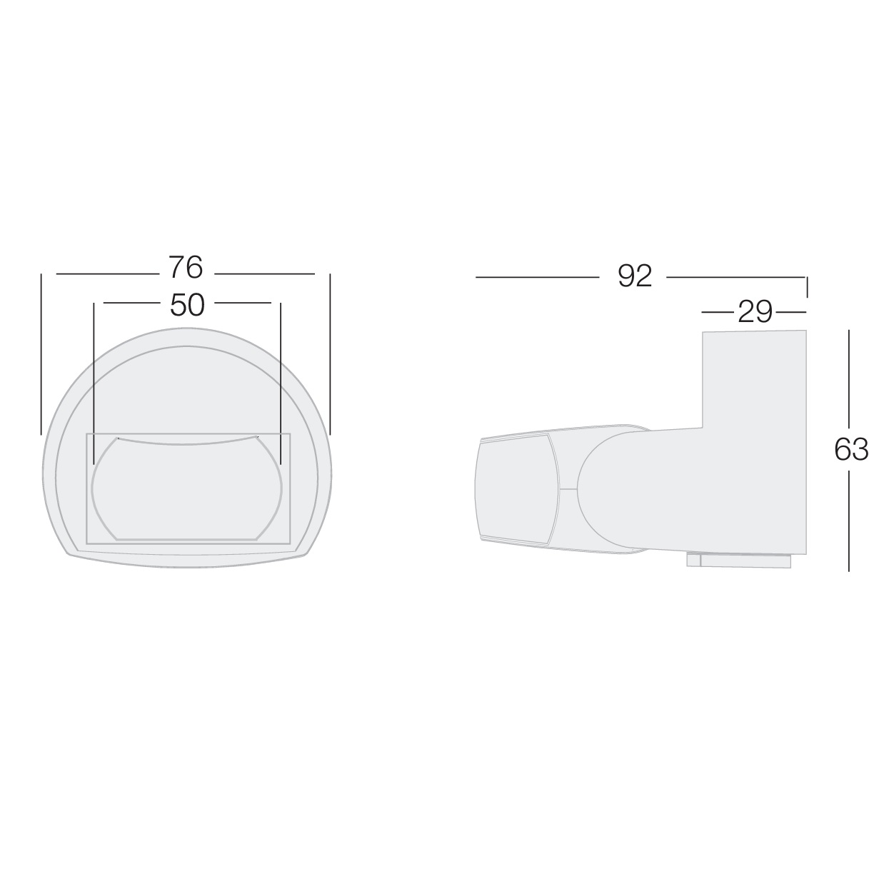 TECNOSWITCH SENSORE DI MOVIMENTO A INFRAROSSI 1200W 180° IP65 - immagine 2