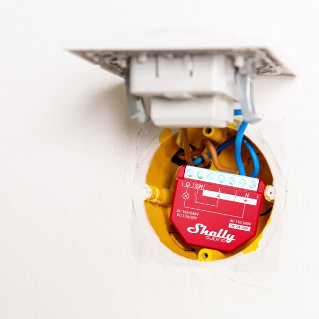 SHELLY MODULO SMART WIFI E BLUETOOTH CON RELÈ 1 CANALE 16A E MONITORAGGIO ENERGIA - immagine 4