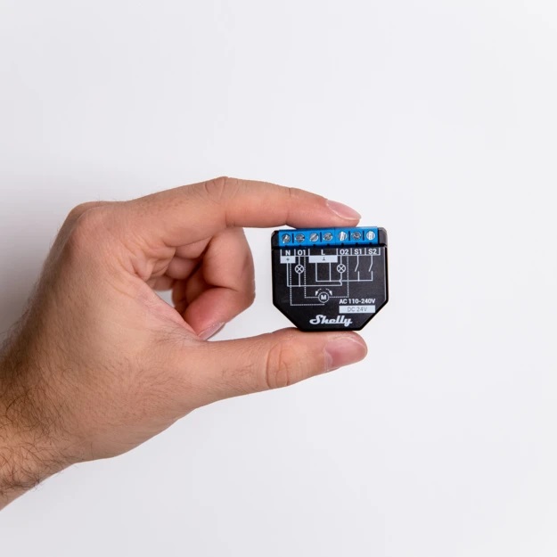 SHELLY MODULO SMART WIFI E BLUETOOTH 2 CANALI 10A CON MONITORAGGIO ENERGIA - immagine 2