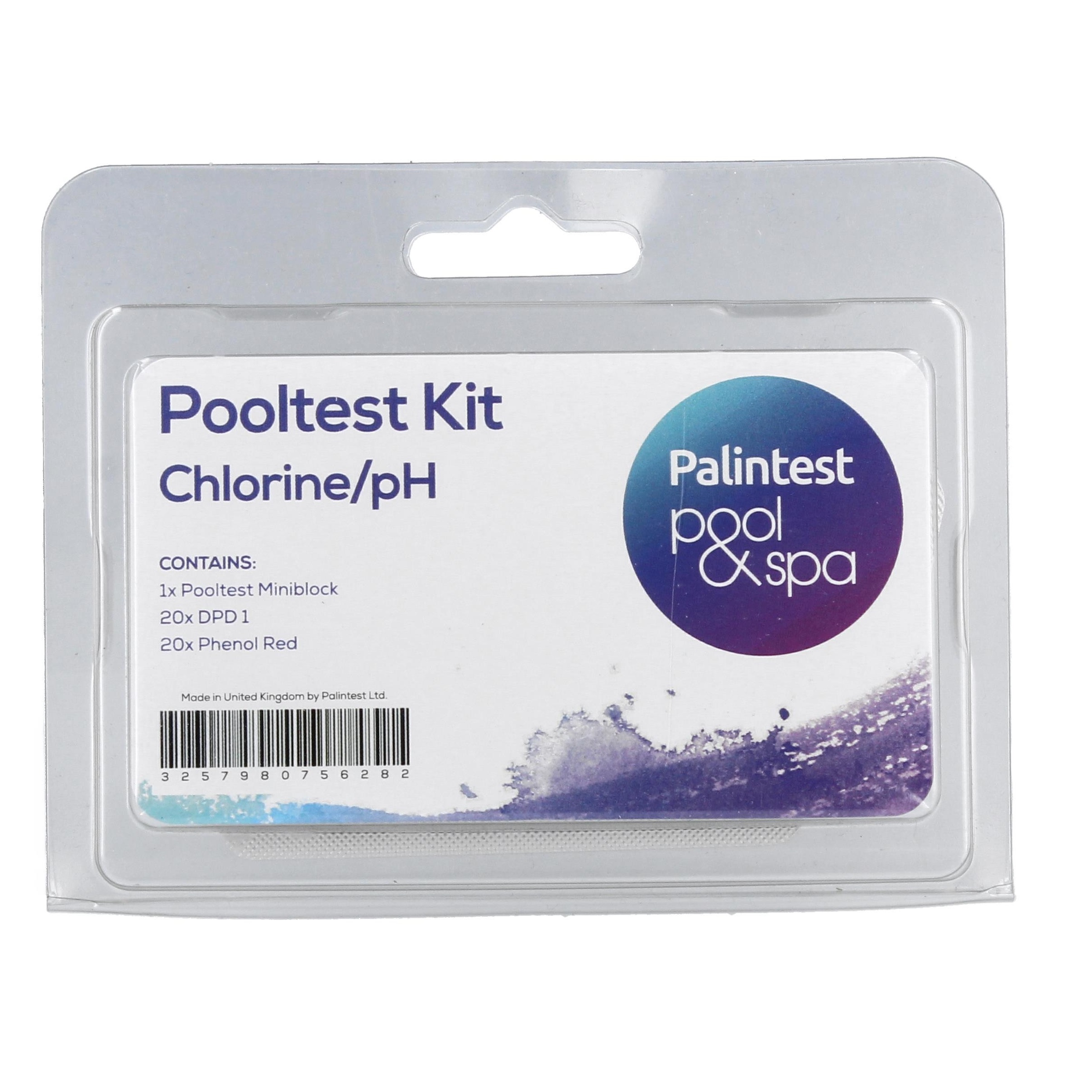 POOLTESTER KIT 40 TEST PER CONTROLLO CLORO - PH A PASTIGLIE - immagine 3