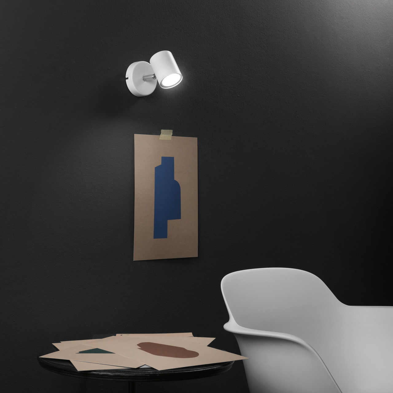 INTEC SPOT ZERO ORIENTABILE 1xGU10 BIANCO - immagine 3