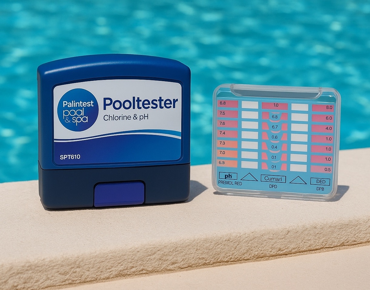 POOLTESTER KIT TEST CLORO-PH A PASTIGLIE - immagine 2