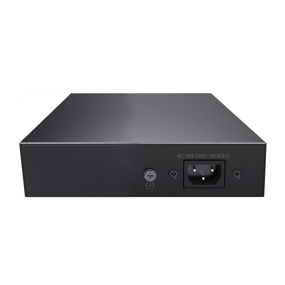 SAFIRE SWITCH POE 4 PORTE RJ45 + 2 RJ45 UPLINK 65W - immagine 2