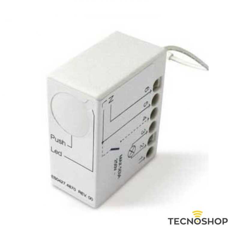 NICE CENTRALE PER CONTROLLO LUCI 230VAC CON RICEVITORE RADIO - immagine 4