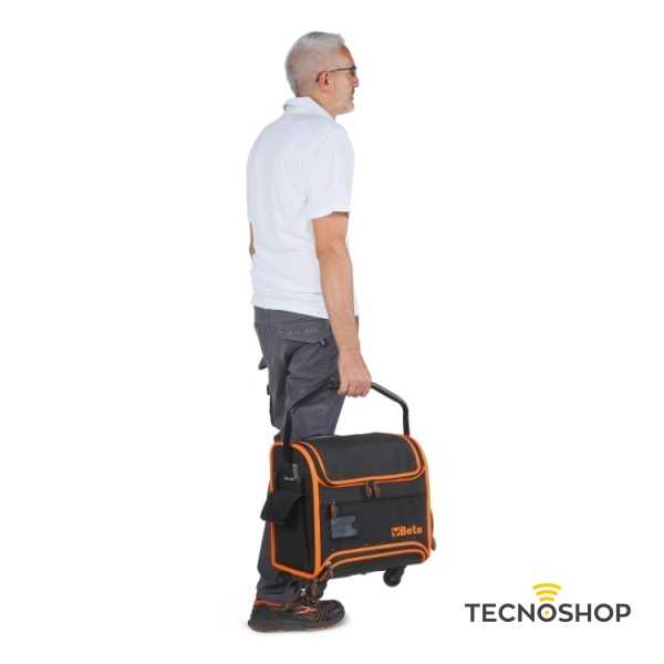 BETA TROLLEY PORTAUTENSILI IN TESSUTO TECNICO PER ELETTRICISTI 430x290x440mm - immagine 6