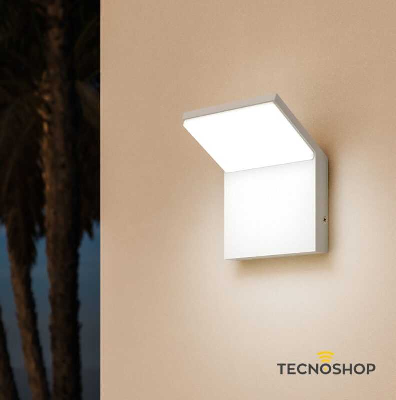BENEITO APPLIQUE LED "NEO" 9W 3000K 120° IP54 BIANCO - immagine 3