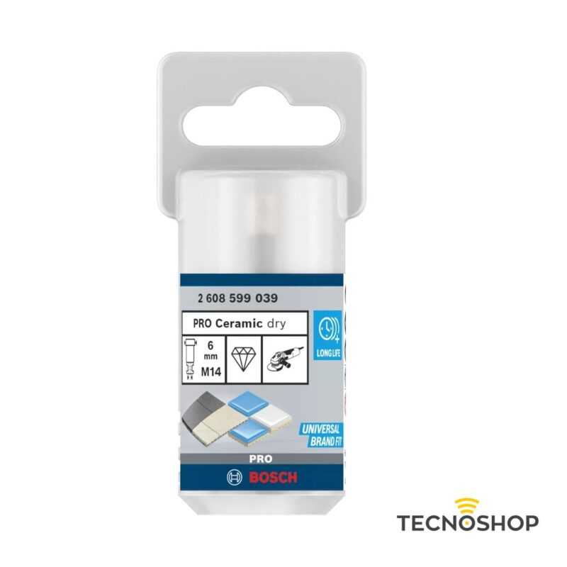 BOSCH FRESA DIAMANTATA D.6mm PER SMERIGLIATRICI ANGOLARI - immagine 3