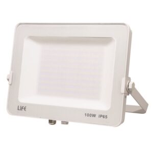 FARETTO LED SLIM BIANCO IP65 100W 3000K 9200lm