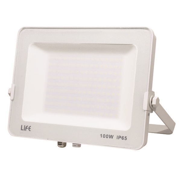 FARETTO LED SLIM BIANCO IP65 100W 6500K 10000lm