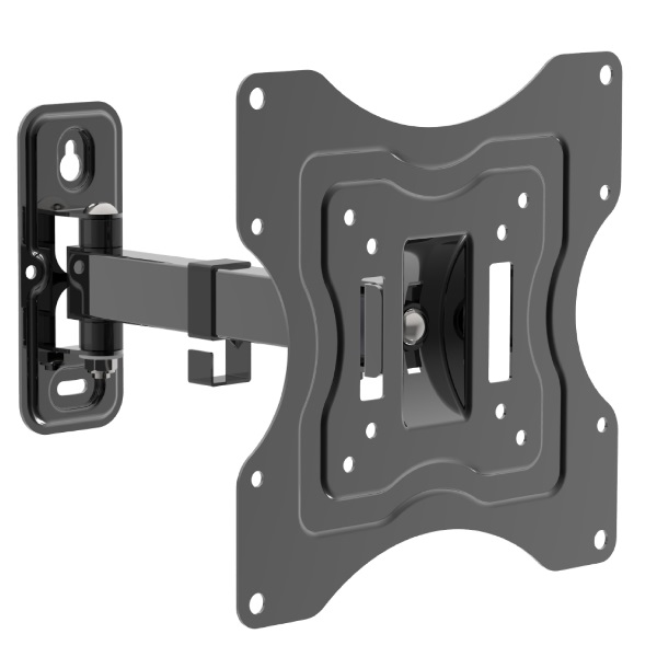 SUPPORTO TV UNIVERSALE DA PARETE DA 23" A 42" CON 2 SNODI MAX 15 Kg