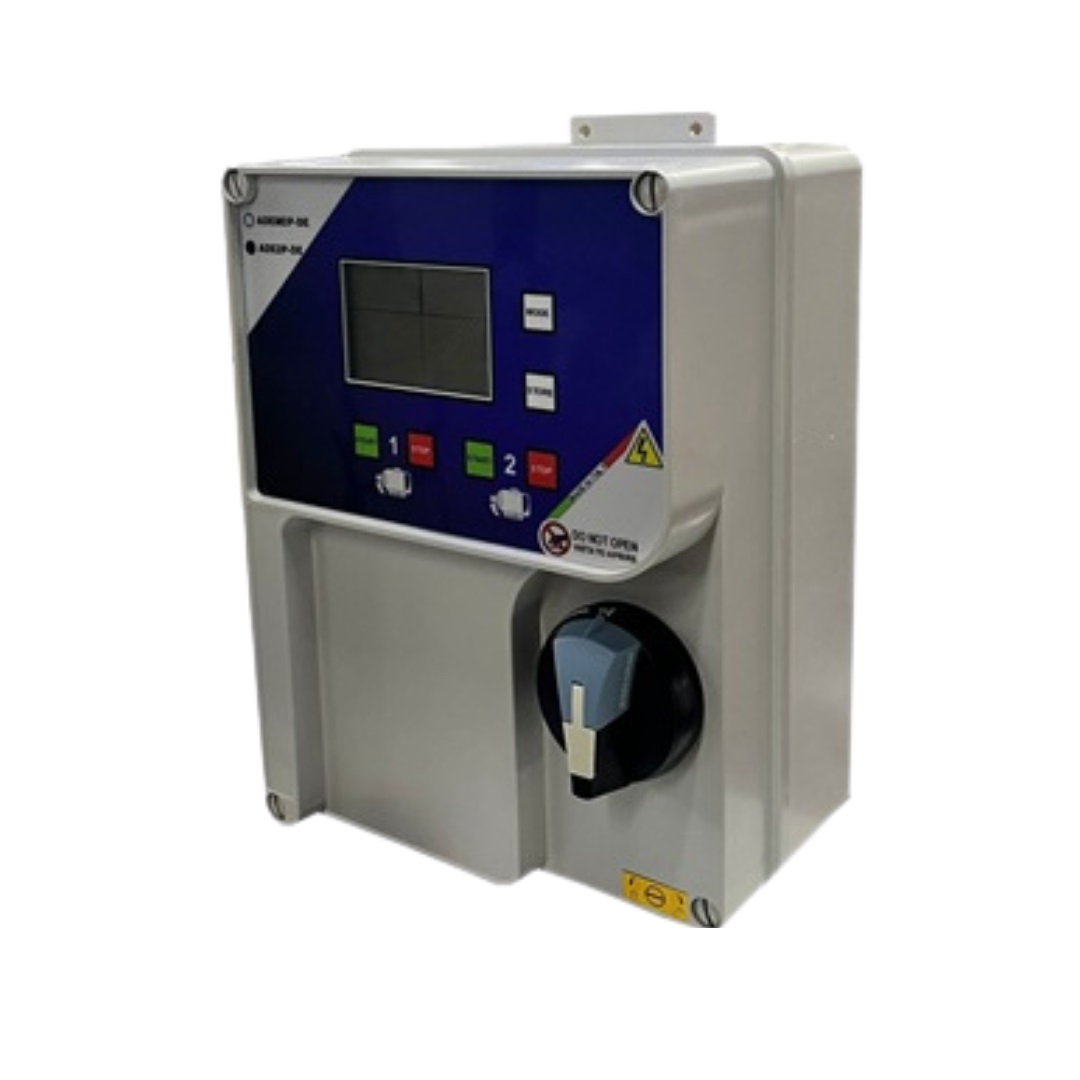 FLORIDIA AVVIATORE DIRETTO TRIFASE ELETTRONICO PER 2 MOTORI 400V 5,5-11 HP 10-25A CON DISPLAY LCD