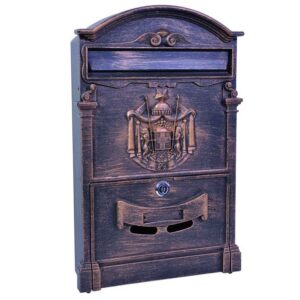 VIGOR CASSETTA PORTA LETTERE RESIDENCIA 26x9x41 cm COLORE BRONZO