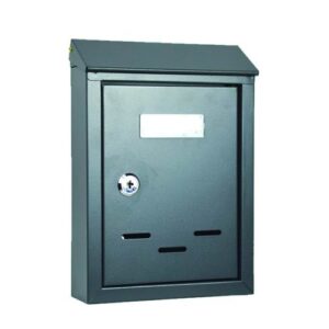 VIGOR CASSETTA PORTA LETTERE CORA 18x6x26 cm COLORE ANTRACITE
