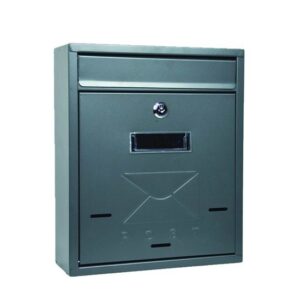 VIGOR CASSETTA PORTA LETTERE TAY 26x9x31 cm COLORE ANTRACITE