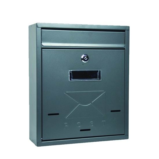 VIGOR CASSETTA PORTA LETTERE TAY 26x9x31 cm COLORE ANTRACITE