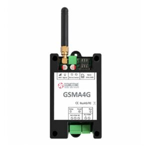 DOMOTIME RICEVITORE APRICANCELLO GSM 4G 1CH 12V DC 200 UTENTI