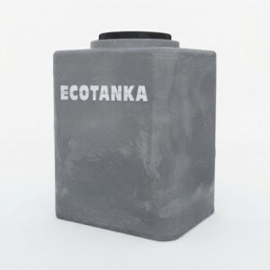 ECOTANKA SERBATOIO PLASTICO PIATTO VERTICALE 500 LT