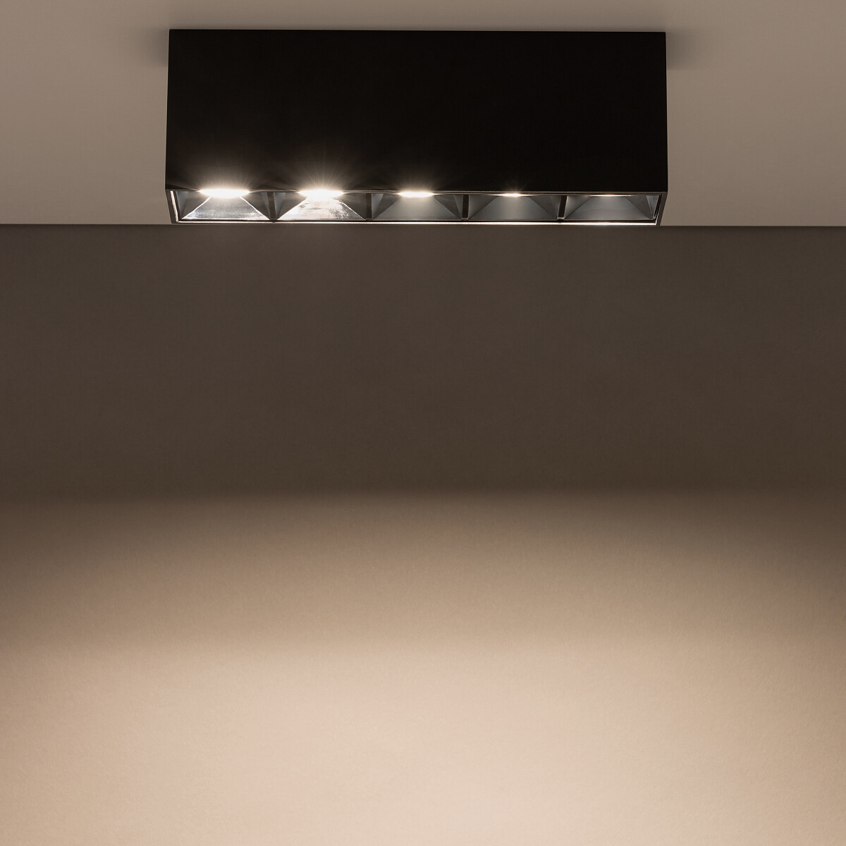 NOWODVORSKI PLAFONE MIDI LED A 5 LUCI 20W 3000K IP20 NERO - immagine 5