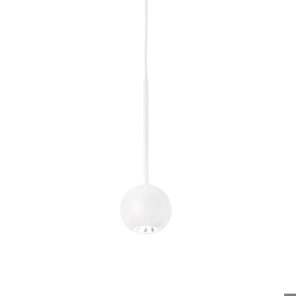 IDEAL LUX SOSPENSIONE LED SFERICA ARCHIMEDE 3,5W 3000K BIANCA - immagine 2