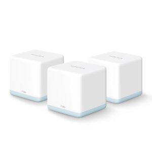 MERCUSYS SISTEMA WIFI MESH DUAL BAND AC1200 3 PEZZI COPERTURA 320 m² 2 PORTE GIGABIT WIFI 5