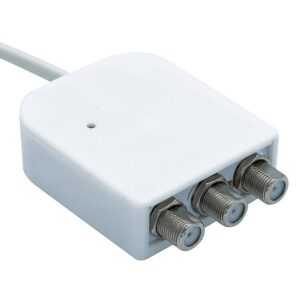 LIFE ALIMENTATORE TV SWITCHING 12V 400mA 2 USCITE CON CONNETTORI F E LED