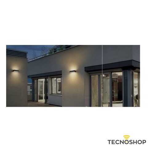 APPLIQUE LAMPRIS LED UP/DOWN 13W 1290/770LM 3000K IP65 GRIGIO - immagine 2