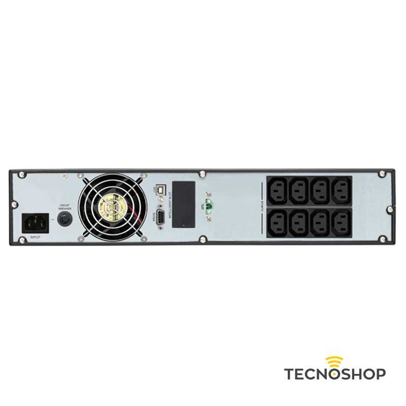 TECNOWARE UPS EVO DSP PLUS 2400VA RACK/TOWER ONLINE - immagine 5
