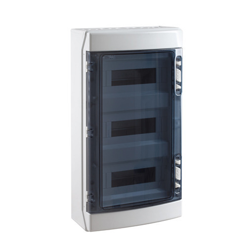 AEG CENTRALINO DA PARETE STAGNO IP65 36 MODULI 3 FILE IN ABS RAL 7035 IK08