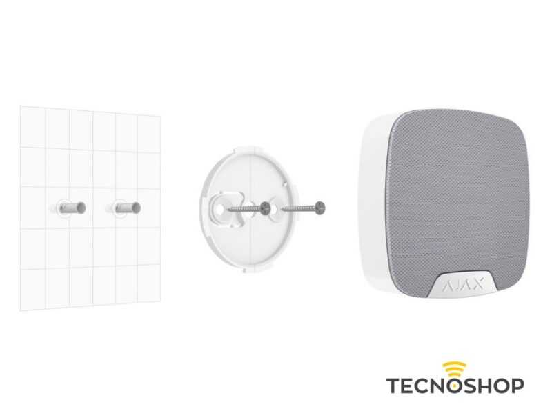 AJAX HOME SIREN SIRENA INTERNA WIRELESS BIANCA - immagine 4