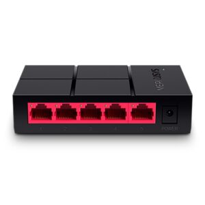 MERCUSYS SWITCH ETHERNET GIGABIT 5 PORTE RJ45 10/100/1000 Mbps