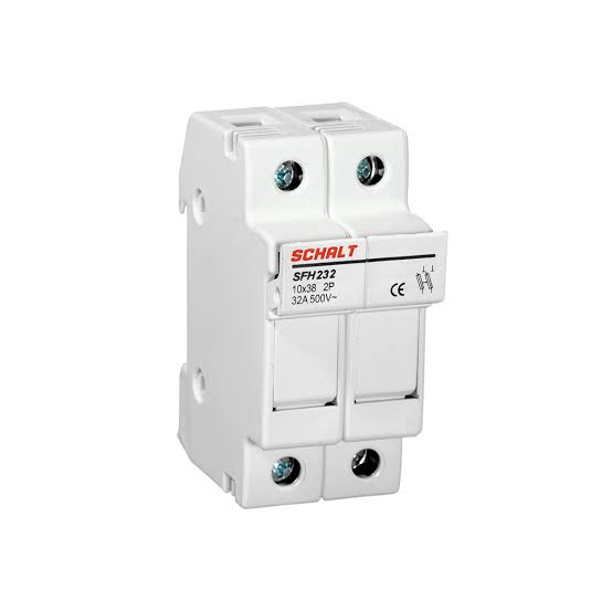 AEG PORTAFUSIBILI SEZIONABILE 2 POLI 32A PER FUSIBILI 10,3x38mm 500V