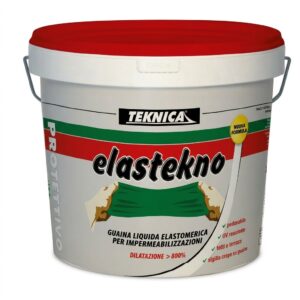 TEKNICA GUAINA LIQUIDA FIBRORINFORZATA "ELASTEKNO" ROSSA LT.4
