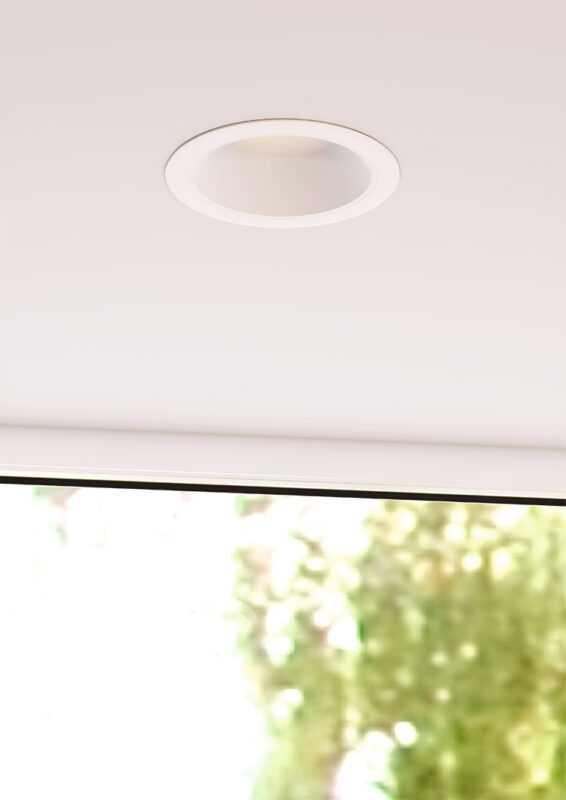 BENEITO FARETTO INCASSO "THESSIS" 25W TRICOLOR D.23mm BIANCO - immagine 2